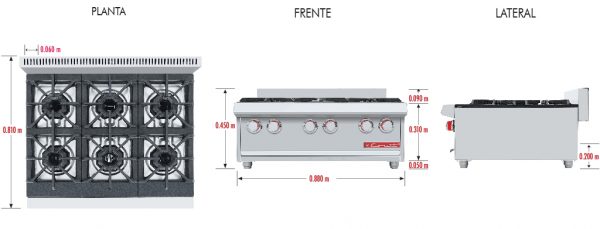 Parrilla PCV-6 MASTER - Imagen 5