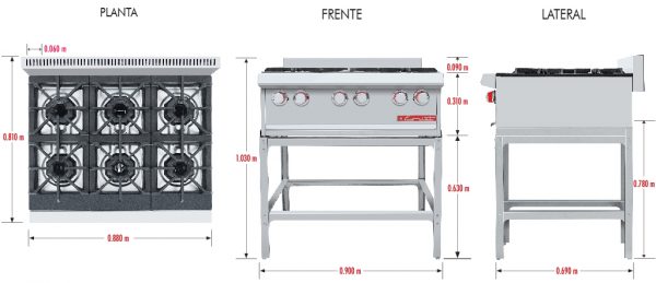 Parrilla PCV-6 MASTER - Imagen 6