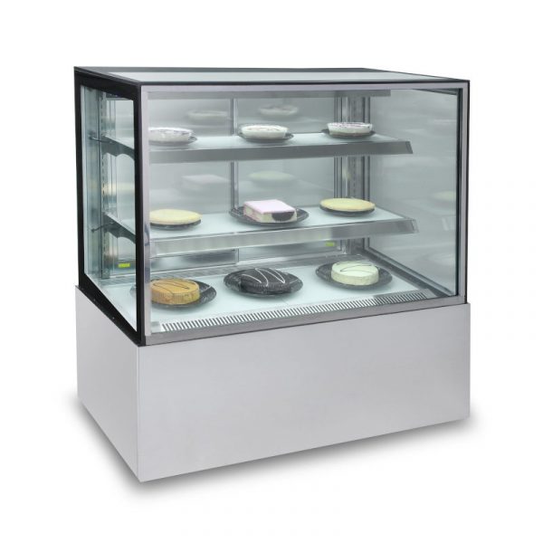 Vitrina Refrigerada Cristal Recto SE-GN-900R2 para Pasteles