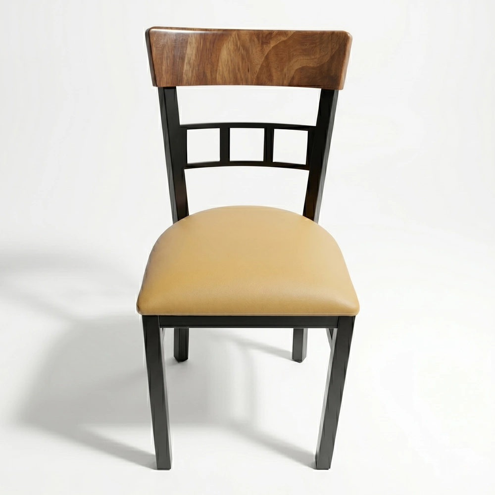 Silla de Madera y Acero para Restaurante 2060 - Imagen 2