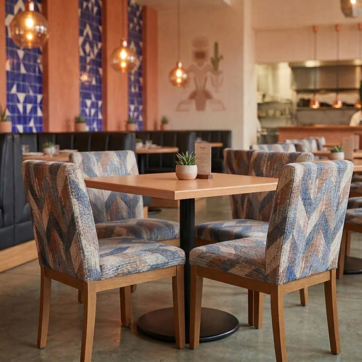 Silla de madera para restaurante Regal