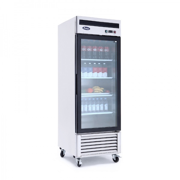 Refrigerador de Acero Inoxidable puerta de cristal MCF8705GR
