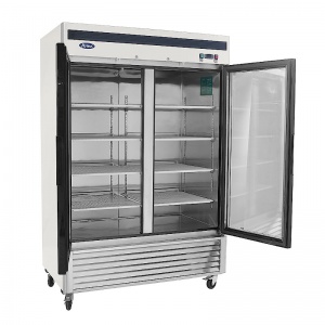 Refrigerador de Acero Inoxidable puertas de cristal MCF8707GR