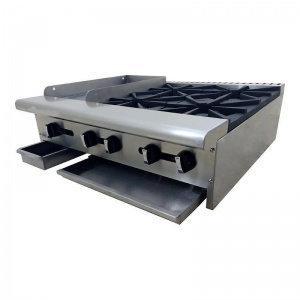 Parrilla Industrial Múltiple ASBER AEM-G12-B4-36