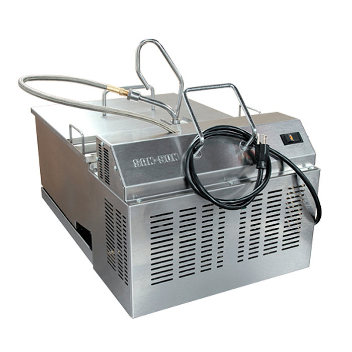  Máquina de filtro de freidora - Filtro de aceite portátil  estándar con bomba reversible : Industrial y Científico