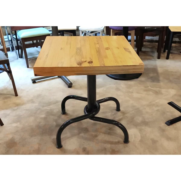 Mesa de Madera Natural MECVINTP-TB75-80 para restaurante