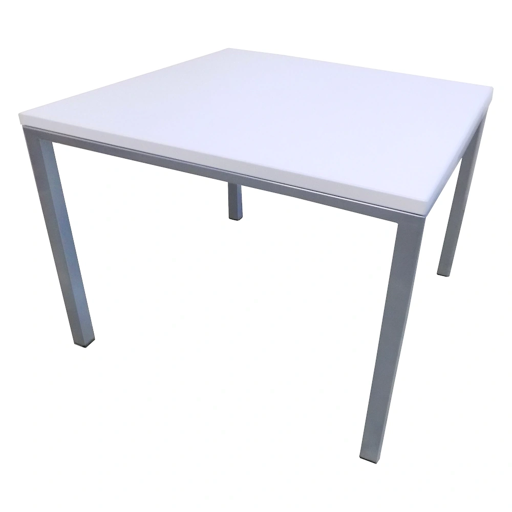 Mesa Madera Canto de PVC MECCPP-BT4P para restaurante y comedor industrial