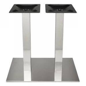 Base Rectangular Acero Inoxidable TB70 para mesa de restaurante