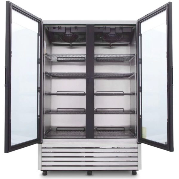 Congelador A-Inox Puertas de Cristal VFD43INX