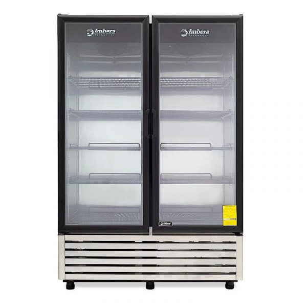 Refrigerador A-Inox Puertas de Cristal VRD43INX-R134