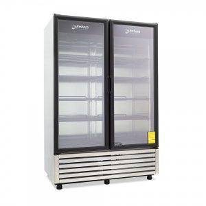 Refrigerador A-Inox Puertas de Cristal VRD43INX-R134