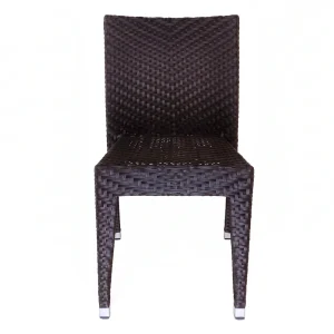Silla de Aluminio Tejida SR-2650 para REstaurante exteriores