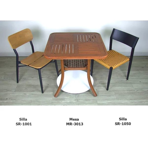 Mesa Poly-Madera MR-3013 para hotel y restaurante