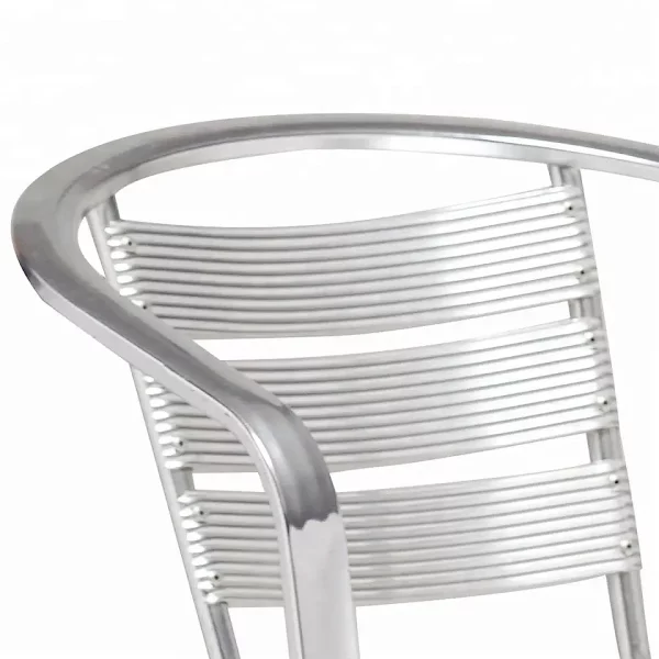 Silla de Aluminio DC-06006 para exteriores de restaurante