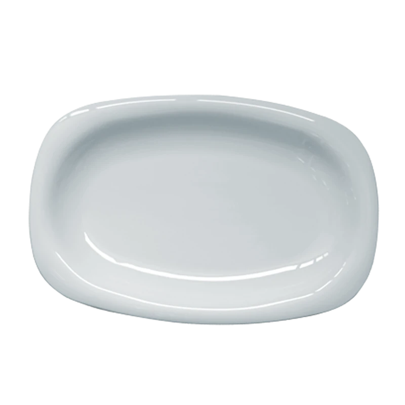 Platón Rectangular Hondo DEPRH para Restaurante