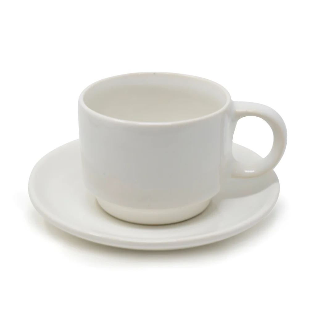 Juego Taza y Plato Recto​