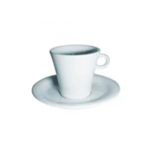 Juego Taza-Plato JZTP160 160cc para restaurante y hoteles