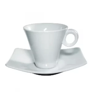 Juego Taza-Plato OTPR210 210cc para restaurante y hoteles