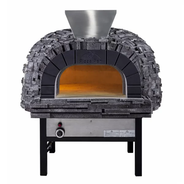 33 p empotrable fte 3 Horno Pizza Leña y Gas 33-P Empotrable de alta eficiencia, ideal para producir grandes cantidades de pizzas y platillos. Con una capacidad refractaria de hasta 1.600°C, este horno asegura un alto rendimiento y utiliza materiales refractarios de primera calidad. Capacidad de 3 pizzas de 32 cm. Piso refractario de grado alimenticio. Quemador a gas LP para calentamiento de horno. Puerta quitapón en acero inoxidable 304. Chimenea en acero inoxidable 304. 6 capas de aislamiento Boca de entrada 47.5 x 22 cm. Medida exterior 110 x 110 x 167 cm. Puede ver los diferentes materiales y diseños en la galeria del producto. Regresar a Hornos Para Pizza