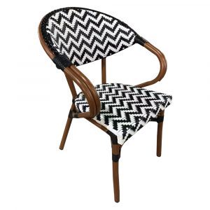 Silla de Aluminio Tejida SR-2671