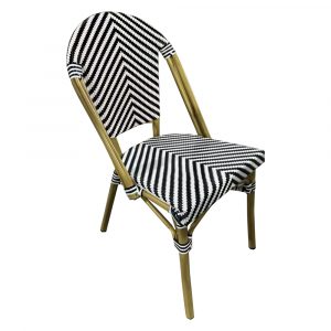 Silla de Aluminio Tejida SR-2658