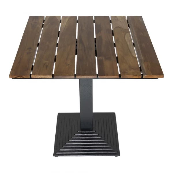 Mesa de Teca para Restaurante MECTEC-BR59 - Imagen 2