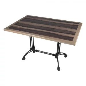 Mesa Canto de Madera CIRIC-MERECCM-BR22 para Restaurante