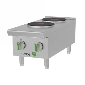 Parrilla Eléctrica de 2 Quemadores AEHP-2-12-EM